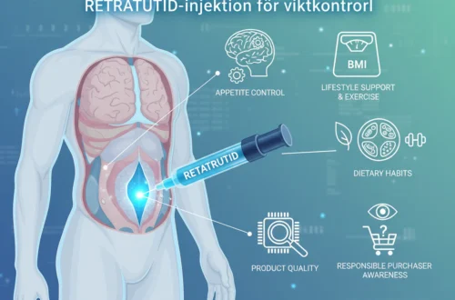 Retatrutid-injektion för viktkontroll